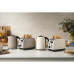 RUSSELL HOBBS Colours Plus 2 Snedes Broodrooster Mocha