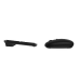 QWARE Draadloos toetsenbord en muis Eastbourne AZERTY Zwart (QW PCB-368BL)