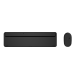 QWARE Draadloos toetsenbord en muis Eastbourne AZERTY Zwart (QW PCB-368BL)
