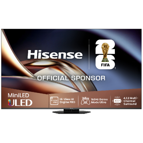HISENSE 75U8Q - Ultra HD 4K - ULED-tv - 75 inch - 2025