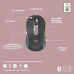 LOGITECH Draadloze toetsenbord en muis MK950 Signature Slim AZERTY Zwart (920-012485)