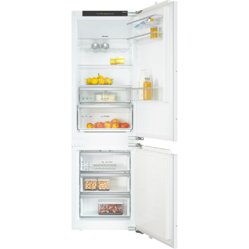 MIELE KDN 7714 - Koel-vriescombinatie - breedte 56 cm - hoogte 177.2 cm - NoFrost - Half geïntegreerd - Nishoogte 178 cm