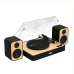 HOUSE OF MARLEY Revolution platenspeler + 2 speakers (EM-JT304-SB)