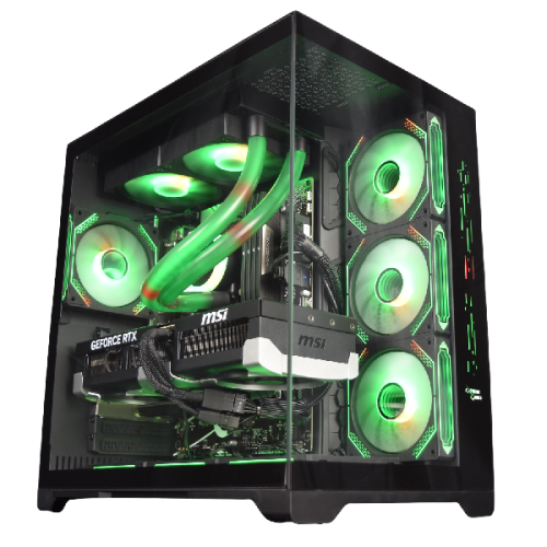 EXTREMEGAMER X EDT LVL 6 AMD BK - AMD BK - AMD Ryzen 7 9800X3D - 64 GB - 2 TB - GeForce RTX™ 5090 - Win 11 Home