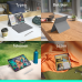 LOGITECH Combo Touch for iPad Air 11-inch (M2, M3 & M4), iPad Air (5th gen) Grijs UK indeling (920-012631)