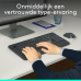 LOGITECH Draadloos toetsenbord en draadloze muis MK540 Advanced AZERTY Zwart (920-008678)