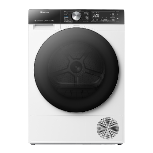 HISENSE DH5S102BW - Warmtepompdroger - 10 kg - 64 dB - Energielabel C