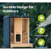 BIRDFY Bird watch camera met voeder en zonnepaneel Bamboo Zwart (EPPAMBNI8402110)