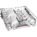 BOSCH SMV6EDX00E - inbouwvaatwasser - Volledig geïntegreerd - 13 bestekken - 42 dB(A)