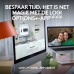 LOGITECH Draadloze toetsenbord en muis MK950 Signature Slim AZERTY Zwart (920-012485)
