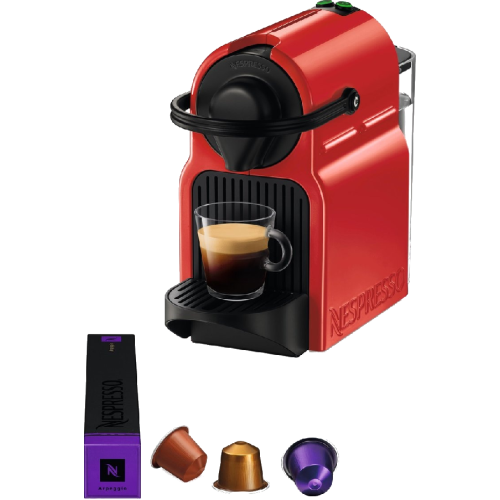 KRUPS Nespresso Inissia  YY3098FD - Compact design - 19 bar - Capsulemachine - Rood