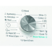 WHIRLPOOL FFB 9489 WV EE - Wasmachine voorlader - 9 kg - 1400 rpm - 78 dB