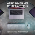 LOGITECH Draadloos toetsenbord MX Keys S AZERTY Grafiet (920-011574)