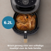 PHILIPS NA332/00 - Airfryer - Zwart - 6,2 kg - 1700 W