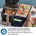 PHILIPS NA332/00 - Airfryer - Zwart - 6,2 kg - 1700 W
