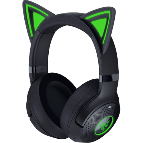 RAZER Kraken BT Kitty Edition V2 Over-ear Draadloze gaming-headset Met Noise-cancelling Zwart