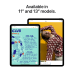 APPLE iPad Air (2025) - M3 - 11 inch - 128 GB - Space Gray - Wi-Fi + Cellular