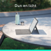 LOGITECH Combo Touch for iPad Air 11-inch (M2, M3 & M4), iPad Air (5th gen) Grijs UK indeling (920-012631)
