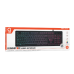 QWARE Toetsenbord Kingston AZERTY Zwart (PCK-048BL)