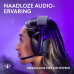 LOGITECH G321 LIGHTSPEED Over-ear Bedrade gaming-headset Zwart