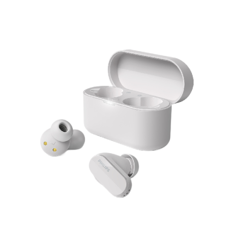 PHILIPS TAT3508WT/00 WRLS TWS HYBRID ANC White In-ear Draadloze oordopjes Met Noise-cancelling Wit