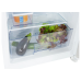 BEKO B1904N - Tafelmodel koelkast zonder vriesvak - breedte 54 cm - hoogte 85.5 cm - Half geïntegreerd - Nishoogte 87 cm