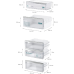 SIEMENS KI86NVFE0 - Koelkast met vriesvak - breedte 54.1 cm - hoogte 177.2 cm - NoFrost - Half geïntegreerd - Nishoogte 177.5 cm