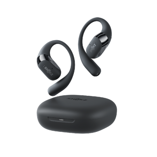 SHOKZ OpenFit 2+ TWS Open-ear Draadloze oordopjes Zwart