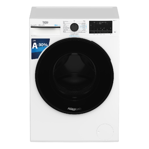 BEKO B5WT594189W - Wasmachine voorlader - 9 kg - 1400 rpm - 75 dB