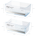 BOSCH KSV36AIDP - Tafelmodel koelkast met vriesvak - breedte 60 cm - hoogte 186 cm