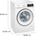 SIEMENS WG46G2ZEFG - Wasmachine voorlader - 9 kg - 1600 rpm - 74 dB