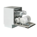 BEKO BDIN38644D - inbouwvaatwasser - Volledig geïntegreerd - 16 bestekken - 42 dB(A)
