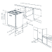 BEKO BDIT38532 - inbouwvaatwasser - Volledig geïntegreerd - 14 bestekken - 42 dB(A)