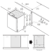 SAMSUNG DW60BG730B00ET - inbouwvaatwasser - Volledig geïntegreerd - 13 bestekken - 42 dB(A)