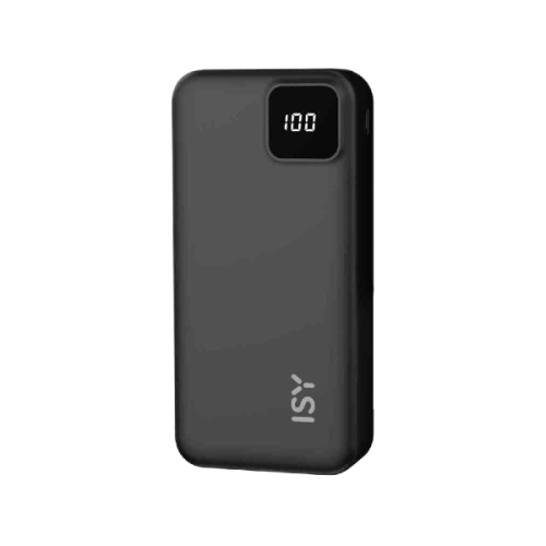 ISY Powerbank 20.000 mAh Zwart (IPP 20001)