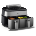 PHILIPS  Airfryer 5000-serie Dual Basket Met Stoomfunctie - NA555/00 - Dubbele Mand - SteamClean - 9L - Tot 6 Personen - Hetelucht friteuse - Zwart