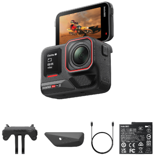 INSTA360 Bundle Actioncam Ace Pro 2 Dual Battery Zwart (2007160888)