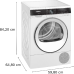 SIEMENS WQ35G2DMFG - Warmtepompdroger - 8 kg - 61 dB - Energielabel C