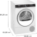 SIEMENS WQ35G2DMFG - Warmtepompdroger - 8 kg - 61 dB - Energielabel C