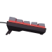 TRUST Gaming toetsenbord mini GXT867 Acira RGB verlichting AZERTY Zwart (24882)