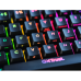 TRUST Gaming toetsenbord mini GXT867 Acira RGB verlichting AZERTY Zwart (24882)