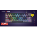 TRUST Gaming toetsenbord mini GXT867 Acira RGB verlichting AZERTY Zwart (24882)
