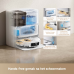 MOVA P50 Ultra - Robostofzuiger - Met Mop-functie - Wit
