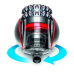 DYSON Cinetic Big Ball Absolute 2 - Stofzuiger - Met Zakloze technologie - Zilver