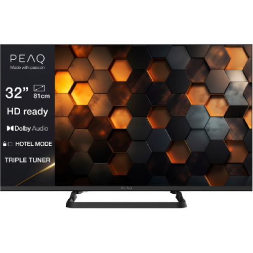 PEAQ 400686 - HD ready - Direct led-tv - 32 inch - 2025