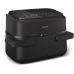 PHILIPS   Airfryer 1000-serie Dual Basket - NA154/00 - Dubbele Mand - Flexible Basket - 7,1 L - Tot 5 Personen - Zwart