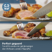PHILIPS   Airfryer 1000-serie Dual Basket - NA154/00 - Dubbele Mand - Flexible Basket - 7,1 L - Tot 5 Personen - Zwart