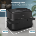 PHILIPS   Airfryer 1000-serie Dual Basket - NA154/00 - Dubbele Mand - Flexible Basket - 7,1 L - Tot 5 Personen - Zwart