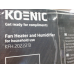 KOENIC Keramische radiator (KFH20222)