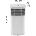 OK. OAC 5022 Airconditioner Wit